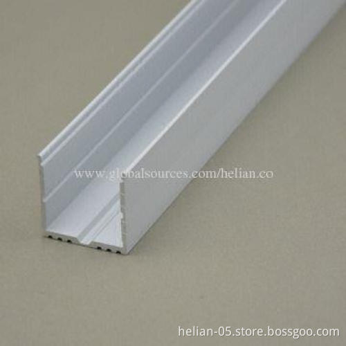 New Hot/High Power Recessed Square Aluminum LED Profile